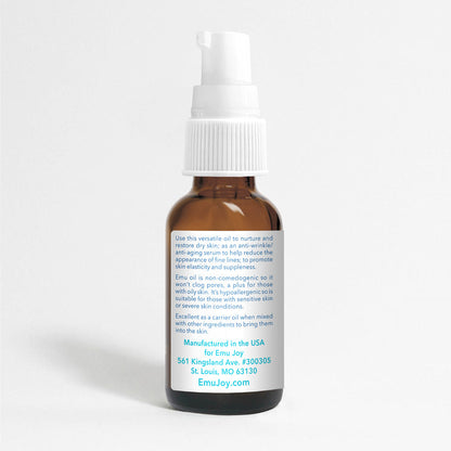 EMU JOY PURE EMU OIL – Natural Elegance and Organic Healing REDEFINED!