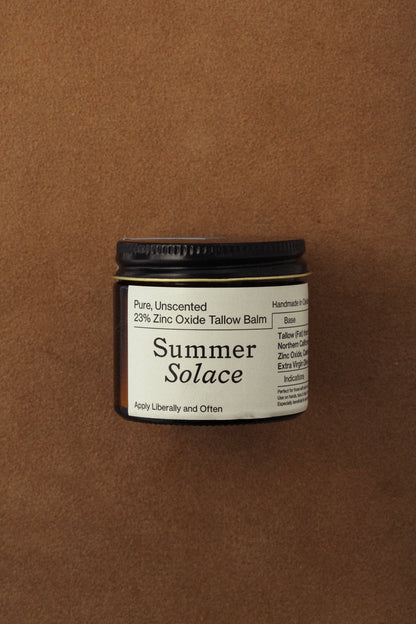 23% Non-Nano Zinc Tallow Balm | Pure Unscented